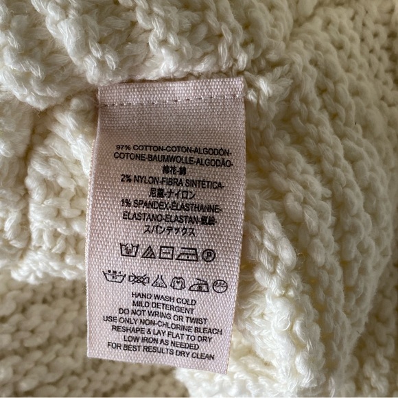 Free People Oversized Cotton Knit Sweater - Picture 5 of 5